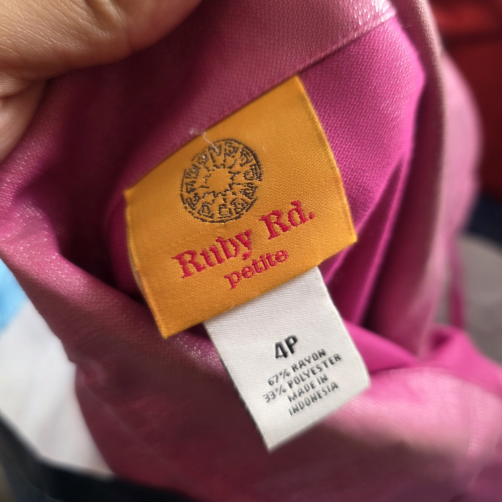 Ruby Rd. Shimmering Pink Utility Jacket - image 6